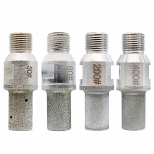 Broca de fresado/dedo de diamante 4 piezas brocas de enrutador de perfil para hormigón granito mármol - Imagen 1 de 13