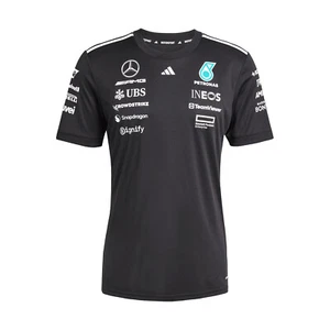 2025 Mercedes AMG F1 Ladies Team T-shirt black (XS) - Picture 1 of 7