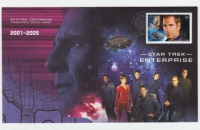 STAR TREK 50th * SCOTT BAKULA as Captain JONATHAN ARCHER * FDC Canada 2017 - Image 1 of 3