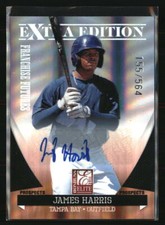 James Harris 2011 Donruss Elite Extra Edition #3 155/564 Auto Baseball Card