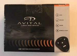 Avital 1-Way Remote Ingobernable Start With Keyless Entry Model 4103 - Picture 1 of 3
