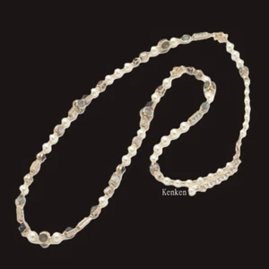 CHANEL Necklace AUTH Coco Mark CC Gold Tone Pearl Coloerd Stone Pendant Ken FS - Picture 1 of 5