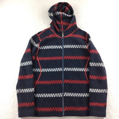 Ivanhoe of Sweden Wool Jacket Hooded Size 40 Southwestern Aztec - Image 1 of 4