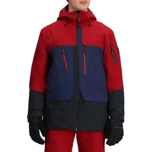 NWT Obermeyer Cirque Jacket Sz XL Rustic Red Waterproof Ski Snowboard Outdoor - Picture 1 of 11