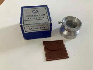 P-B Filter Kit No. 10 for Argus C2-3 in Box ~ Vintage Photography Equipment - Picture 1 of 4