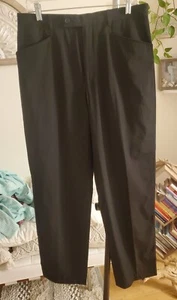 dolce gabbana mens black slacks pants trousers 50 - Picture 1 of 3