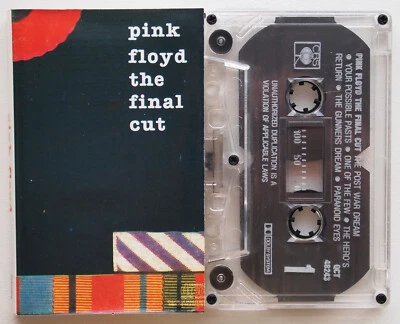 PINK FLOYD - THE FINAL CUT (COLUMBIA QCT38243) 1990s CASSETTE REISSUE - USA? - Image 1 of 3