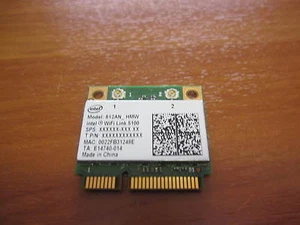 Original Wlan Adapter 512AN HMW,intel Wi Fi link 5100 Sony VGN-FW31J/PCG-3F1M - Bild 1 von 1