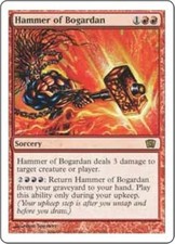 ^MTG 8th Edition - Hammer of Bogardan NM