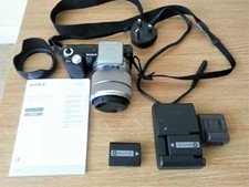 Sony Alpha NEX-5N 16.1MP Mirrorless, Touch Tracking LCD, HD Video, Kit + Extras
