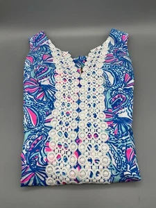 Lilly Pulitzer for Target 20th Anniversary My Fans Paisley Shift Dress Size 4 - Picture 1 of 11