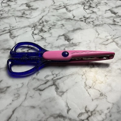 Tesoura para artesanato borda decorativa papel corte scrapbooking ferramenta de artesanato faça você mesmo - Imagem 1 de 4