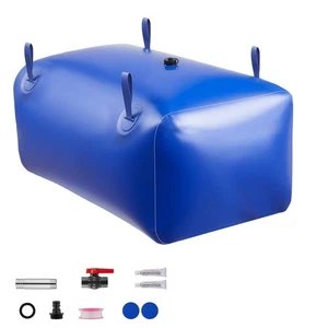 Uimoso Foldable PVC Water Storage Bag, 63.4 Gal Capacity for Outdoor Use - Imagen 1 de 12