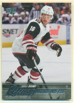 2015-16 Upper Deck Young Guns SP #204 MAX DOMI RC Maple Leafs - Image 1 of 2