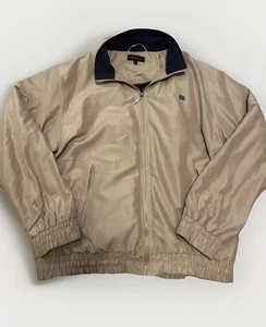 Chaqueta cortavientos Wilson vintage cremallera completa abrigo XL para hombre - Imagen 1 de 10