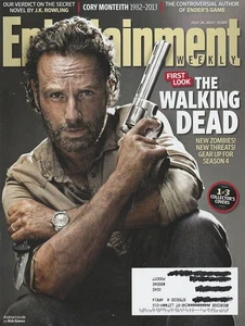 Entertainment Weekly July 26, 2013 WALKING DEAD-NORMAN REEDUS-CORY MONTEITH-GLEE - Foto 1 di 3
