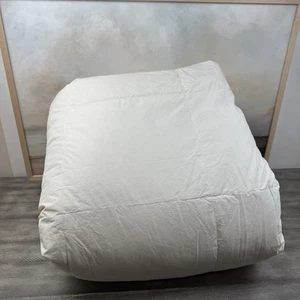 Birch by Helix Sleep Natural Down Duvet Insert Only Queen Natural Ivory Read OB - Picture 1 of 8