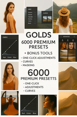 6000+ Premium Lightroom Presets and TOOLS Bundle: Mobile & Desktop Filters 5GB - Image 1 of 3