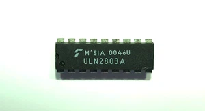 ULN2803A HV Octal Darlington array DIP-18 Genuine Toshiba part x 1 pcs - Picture 1 of 1