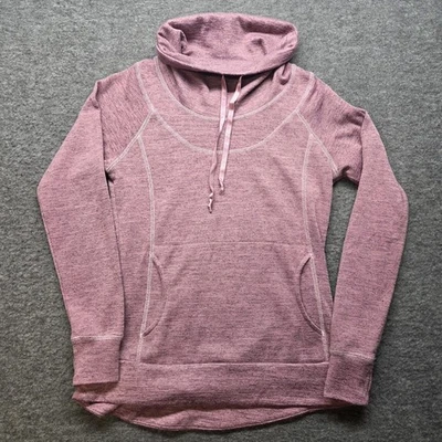 Suéter KUHL Mujer Lea Pequeño Púrpura Rosa Capucha Cuello Embudo Elastizado Sudadera con Capucha Senderismo Foto 1 de 4
