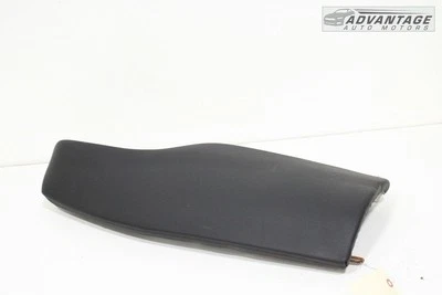 BMW 330E 2016-2018 asiento trasero derecho acolchado cuero negro OEM Foto 1 de 4