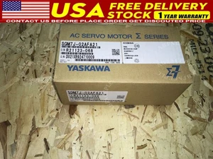 Servomotor eléctrico de CA Yaskawa SGM7J-02AFA21 NOS LG-141 envío rápido - Imagen 1 de 5