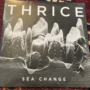 Thrice-Sea Change 7” Blue VINYL Picture Sleeve - Imagen 1 de 4