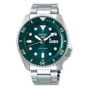 Orologio Uomo Seiko 5 Sport Automatico Quadrante Verde Acciaio Inox Nuovo Regali - Foto 1 di 1