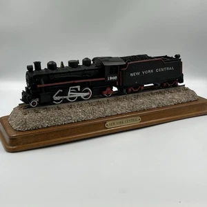 New York Central Train Display on 16" Wooden stand 1905 Train Model - Picture 1 of 11