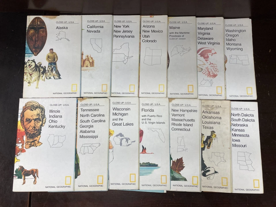 Close-Up U.S.A. National Geographic Map Collection - Image 1 of 1