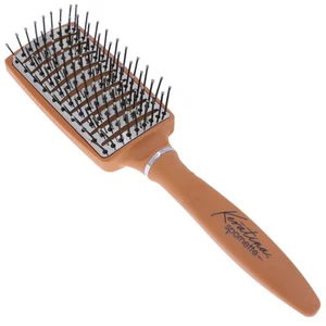 "Keratina" Vented Hair Brush with Nylon Ball-Tipped Bristles - Picture 1 of 9