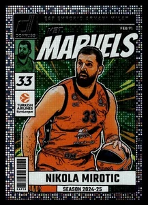 Donruss Turkish Airlines Euro Marvels 9 Nikola Mirotic 2024-25 - Imagen 1 de 2