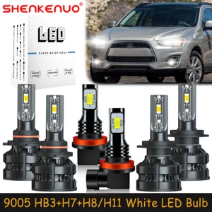 Para Mitsubishi Outlander 2014 2015 Bombilla Faro LED Luz Antiniebla Luz Alta Baja Z8 - Imagen 1 de 23