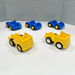 Lego Duplo Car Base Lot of 5 Cars and Trucks : All Included - Picture 1 of 5