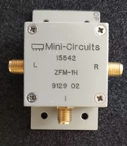 One MINI-CIRCUITS ZFM-1H Double Balanced Mixer 2MHz - 500Mhz - Picture 1 of 1