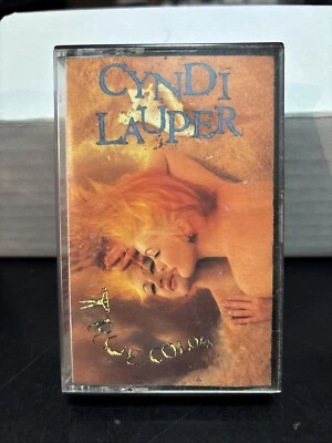 Cyndi Lauper  True Colors 1986 (Audio Cassette) Portrait Records ORT 40313 - Image 1 of 4