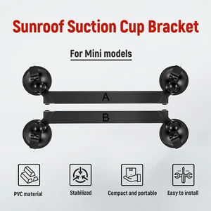 Sunroof Suction Cup Mount for Starlink Mini Easy Install Car Window FaSiz - Picture 1 of 11
