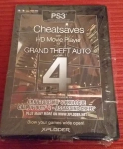PS3 Xploder Cheat Saves for Grand Theft Auto IV 709458017997 - Picture 1 of 2