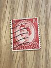 RARE Stamp Queen Elizabeth II 1962 Scarlett two and a half pence