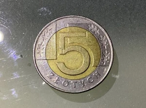 Poland 5 Zlotych 1994 Circulated - Picture 1 of 2