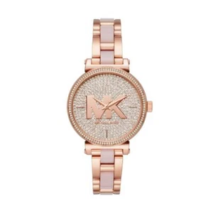 Reloj de Mujer MICHAEL KORS SOFIE MK4336 Acero Inoxidable Gold Rose Swarovski - Imagen 1 de 1