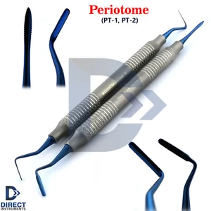2er Set Dental Periotom Scaler PT-1 PT-2 Anterior Posterior PDL Chirurgisch - Bild 1 von 4