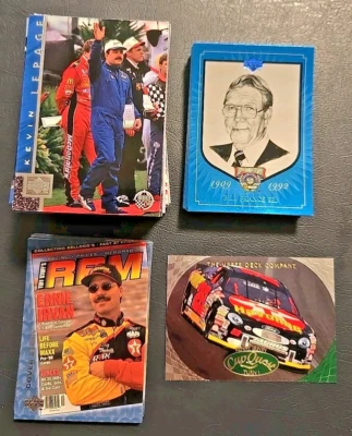 Partial Set 1-120 (-18) 1998 Upper Deck Road Cup NASCAR Racing Card Set Inserts - Image 1 of 4