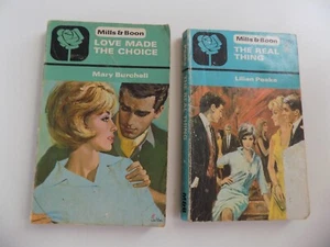 2 Vintage Mills & Boon Romance Paperback Books - Picture 1 of 6