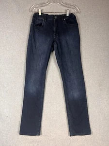 Buffalo David Bitton Jackson-Men's 32X32 Blue Elastic Waist Stretch Jeans - Picture 1 of 11