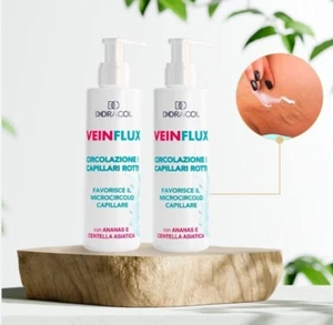 Vein Flux Gel Veinflux 2X1 Crema per Capillari Rotti e Vene Varicose 250 ml - Foto 1 di 6