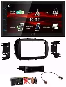 JVC USB Bluetooth MP3 DAB 2DIN Autoradio für Fiat 500X (ab 2015) - Bild 1 von 9
