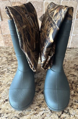 Rustic Ridge  Realtree Max-5 Camo Hunting Wader Lug Boot Sz 10 - Image 1 of 4