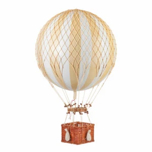 Authentic Models Hängedekoration Jules Verne White Ivory Ballon Dekoration - Bild 1 von 3