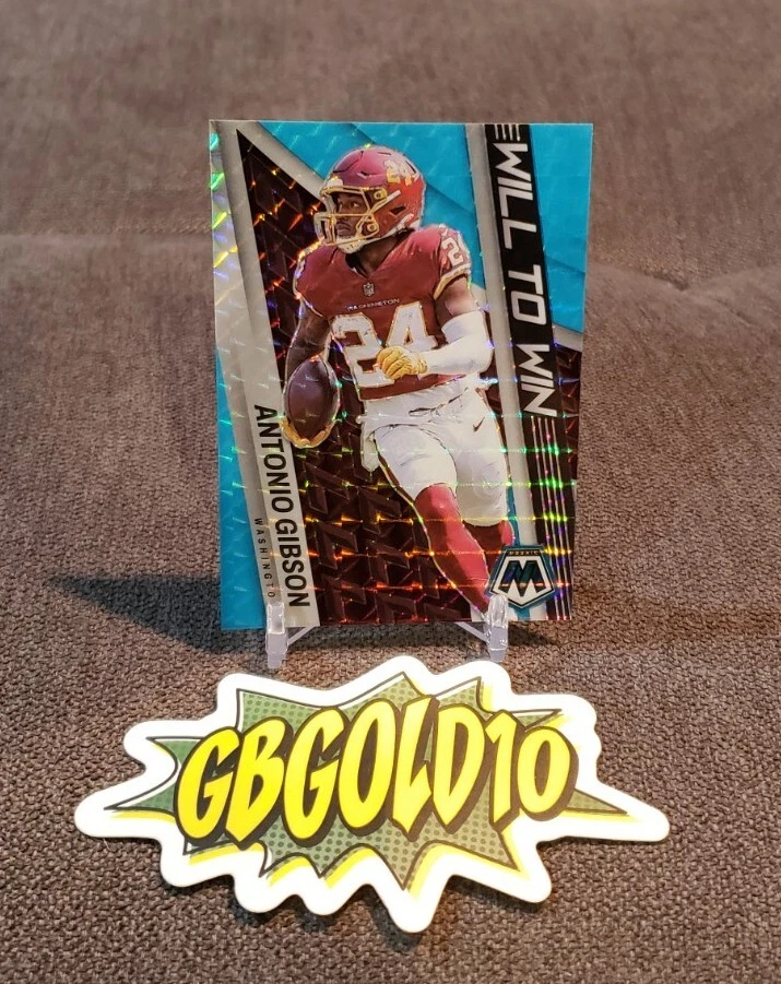 2022 Mosaic Will to Win Blue Flourecent /15 Comanders WW-19 - Image 1 of 3